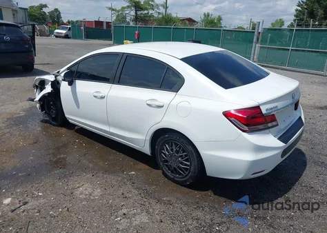 2014 Honda Civic Lx from USA, damaged, VIN 19XFB2F55EE238489